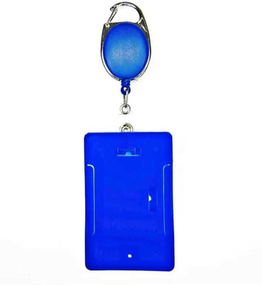 I CARDE Plastic ID Badge Holder, ID Badge Reel(Pack of 1)