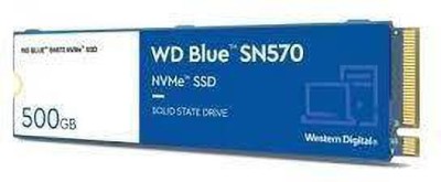WD BLUE SN570 NVME 500 GB Desktop, Laptop Internal Solid State Drive (NVMe SN570)