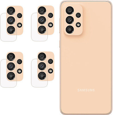ZORAM Back Camera Lens Glass Protector for Samsung Galaxy A33 5G(Pack of: 4)