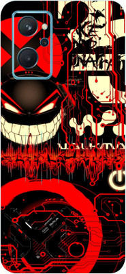 BugguSkin Realme 9i, realme 9i Mobile Skin(Ultra Super Red Graffiti Skin With High Matte Finish.)