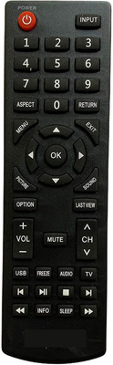 HDF Remote Control Compatible For  LCD/LED TV. SY653 Sanyo Remote Controller(Black)