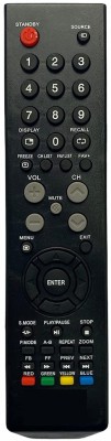 HDF Remote Control Compatible For  LCD/LED TV. 785 Godrej Remote Controller(Black)