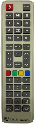 HDF Remote Control Compatible For  LCD/LED TV. URC133 Sansui Remote Controller(Grey)