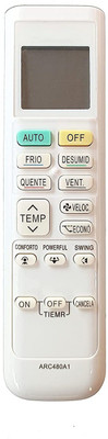 BhalTech 214 ARC480A1 AC Remote Control Compatible for DAIKIN AC Remote Controller(White)