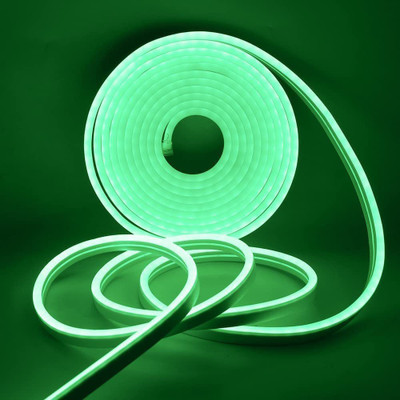 Ascension 200 LEDs 5 m Green Steady Strip Rice Lights(Pack of 1)