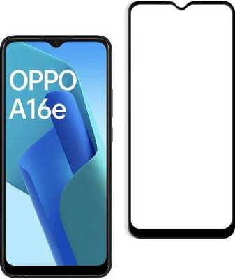 Bodoma Edge To Edge Tempered Glass for Oppo A16e(Pack of 1)