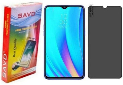 SAVD Edge To Edge Tempered Glass for 9H 3D Anti Spy Privacy Tempered Glass for vivo Y83(Pack of 1)