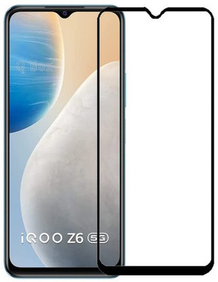 Bodoma Edge To Edge Tempered Glass for IQOO Z6 4G(Pack of 1)