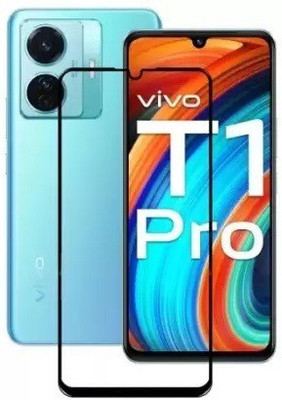 Bodoma Edge To Edge Tempered Glass for Vivo T1 Pro 5G, Vivo T1 Pro(Pack of 1)