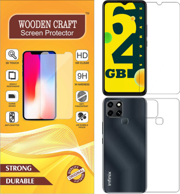 wooden craft Front and Back Screen Guard for Infinix Smart 6 {Flexible}, X6511E, X6511B, X6511, Smart 6(Pack of 2)