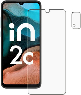 tombik Impossible Screen Guard for JGER-Micromax IN 2C-FRONT+LENS(Pack of 2)