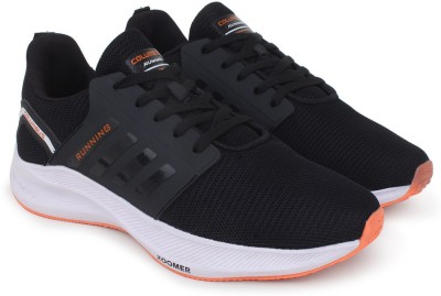 COLUMBUS STINGER Black/Orange Sports Running Shoes For Men(Orange)
