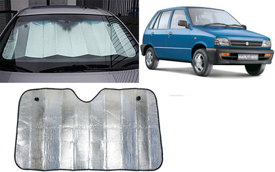 FINCOSTA Dashboard Sun Shade For Maruti Suzuki 800(Silver)
