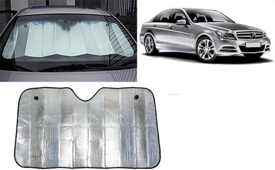 FINCOSTA Dashboard Sun Shade For Mercedes Benz C180(Silver)