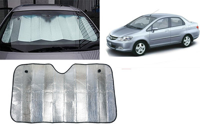 FINCOSTA Dashboard Sun Shade For Honda City ZX(Silver)