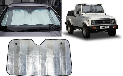 FINCOSTA Dashboard Sun Shade For Maruti Suzuki Gypsy King(Silver)