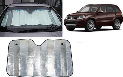 FINCOSTA Dashboard Sun Shade For Maruti Suzuki Vitara Brezza(Silver)