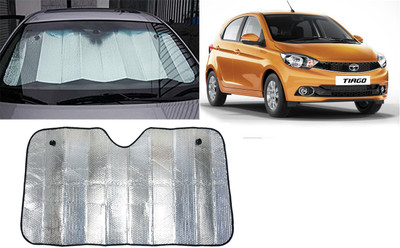FINCOSTA Dashboard Sun Shade For Tata Tiago(Silver)