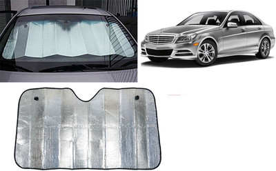 FINCOSTA Dashboard Sun Shade For Mercedes Benz C250(Silver)