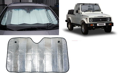 FINCOSTA Dashboard Sun Shade For Mercedes Benz Gypsy MG-410(Silver)