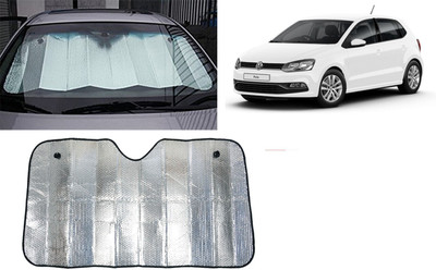 FINCOSTA Dashboard Sun Shade For Volkswagen Polo Cross(Silver)