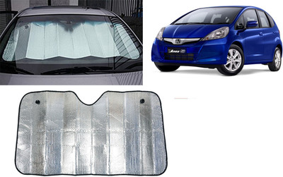 FINCOSTA Dashboard Sun Shade For Honda Jazz(Silver)