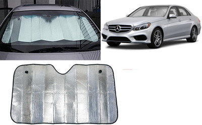FINCOSTA Dashboard Sun Shade For Mercedes Benz E350(Silver)