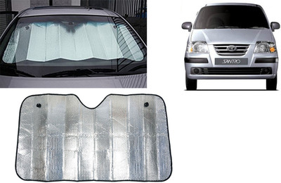 FINCOSTA Dashboard Sun Shade For Hyundai Santro(Silver)