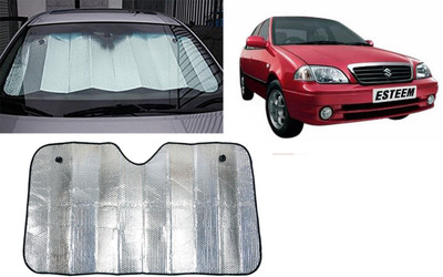 FINCOSTA Dashboard Sun Shade For Maruti Suzuki Esteem(Silver)