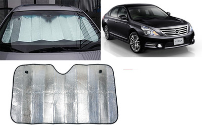 FINCOSTA Dashboard Sun Shade For Nissan Teana(Silver)