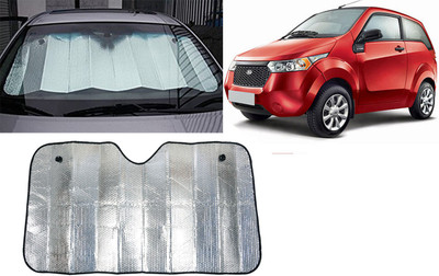 FINCOSTA Dashboard Sun Shade For Mahindra Reva(Silver)