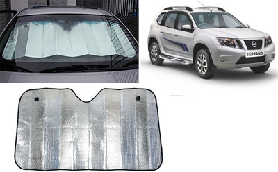 FINCOSTA Dashboard Sun Shade For Nissan Terrano(Silver)