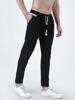 kavya Fashion store Solid Men Black Track Pants