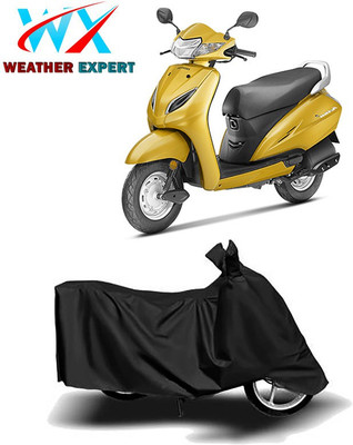 WEATHER EXPERT Waterproof Two Wheeler Cover for Honda(Activa 5G, Black)
