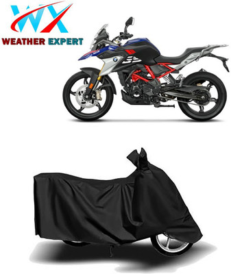 WEATHER EXPERT Waterproof Two Wheeler Cover for BMW(GS, Black)