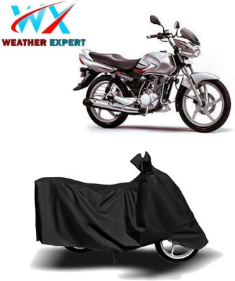 WEATHER EXPERT Waterproof Two Wheeler Cover for Suzuki(Zeus, Black)