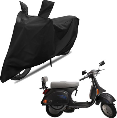 RiderShine Two Wheeler Cover for LML(NV, Black)
