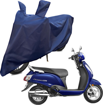 RiderShine Two Wheeler Cover for Suzuki(Bandit, Blue)