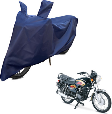 RiderShine Two Wheeler Cover for TVS(Scooty Zest 110, Blue)