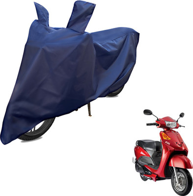 RiderShine Two Wheeler Cover for Indus(Yo Xplor, Blue)