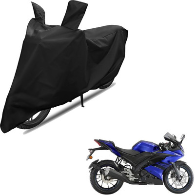 RiderShine Two Wheeler Cover for Yamaha(YZF R15 S, Black)