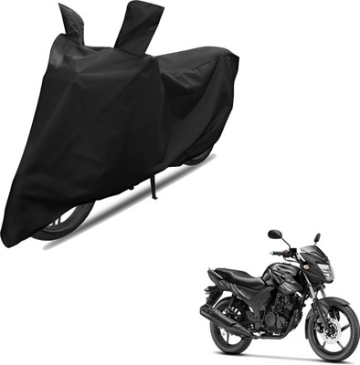 RiderShine Two Wheeler Cover for Yamaha(SZ-RR, Black)