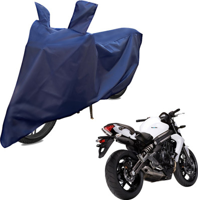 RiderShine Two Wheeler Cover for Kawasaki(KLX 110, Blue)