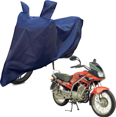 RiderShine Two Wheeler Cover for Kinetic(K4, Blue)