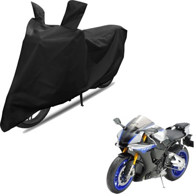 RiderShine Two Wheeler Cover for Yamaha(YZF R1M, Black)