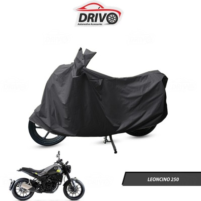 Drivo Waterproof Two Wheeler Cover for Benelli(Leoncino 250, Grey)