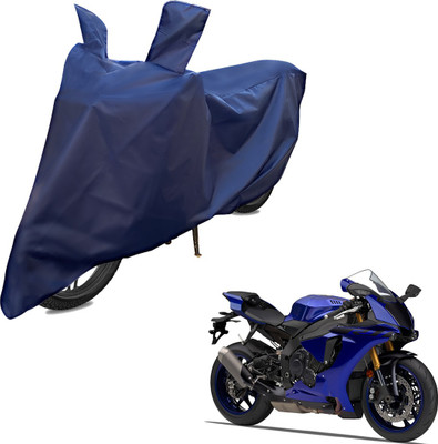 RiderShine Two Wheeler Cover for Yamaha(YZF R15 Ver 2.0, Blue)