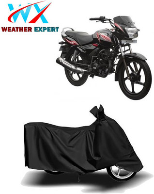 WEATHER EXPERT Waterproof Two Wheeler Cover for TVS(Star, Black)