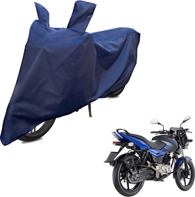 RiderShine Two Wheeler Cover for Bajaj(Pulsar 200 NS DTS-i, Blue)
