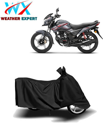 WEATHER EXPERT Waterproof Two Wheeler Cover for Honda(SP125, Black)